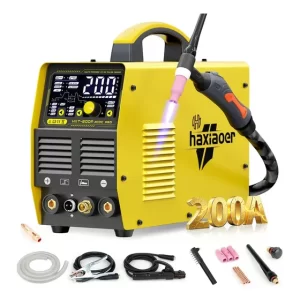 Soldadora inverter Tig Ac Dc 7 EN 1 Tig/Tig pulso/ Tig Ac Dc/MMA aluminio 200A Soldador de aluminio 50/60HZ 220V, tecnología IGBT importada, Para soldadura industrial y automotriz, así como doméstica