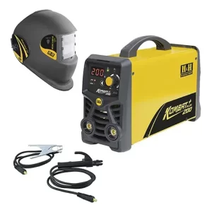 Soldadora Myh Kombat 200 Plus + Mascara + Curso Soldar Amarillo