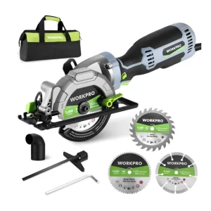 Saw Workpro Circular Compacta De 5,8 Amperios Y 3500 Rpm Con