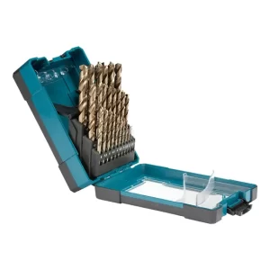 Kit De Brocas Fast Steel Con 5% De Cobalto, 25 Piezas Makita