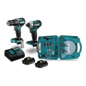 Pack Makita 18v Tal Perc+ato Imp+2b 1.5ah+c+100acc