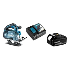 Sierra Metal 6'' 18v Brushless + Batería 6 Ah Makita Dcs553
