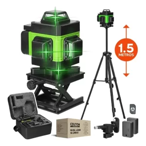 Nivel Láser Watson 16 Líneas Verde con Trípode Construcción