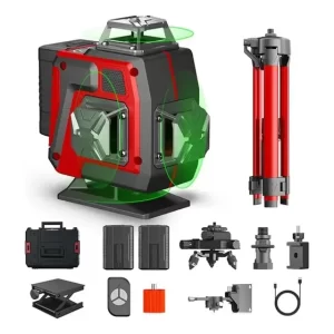 Nivel Láser Autonivelante 360 de 16 Líneas Cruzadas