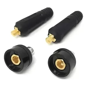 Pack De 2 Conectores Rápido Para Maquinas De Soldar 10-25