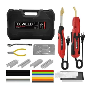 Kit De Soldador De Plástico Rx Weld 2 En 1, 400 Piezas, Grap