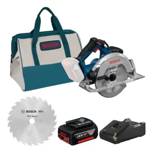 Sierra Circular Inalámbrica Bosch Gks 18v-68-2 + Accesorios