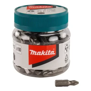 Set 100 Puntas Atornillar Ph2 25mm Makita B-24876
