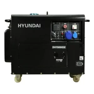 Generador Diesel Hyundai 6.300w Monofasico