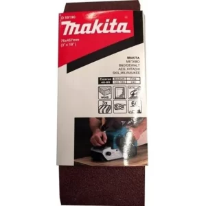 Pack 3 Lijas De Banda 3''x18'' (76x457mm) - Makita Cantidad De Granos 240
