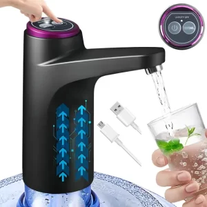 Dispensador De Agua Eléctrica Portátil Bomba Usb Recargable JS DJJ0017A