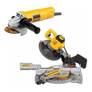 Kit Ingleteadora DeWalt DWS713 + Esmeril DWE4112