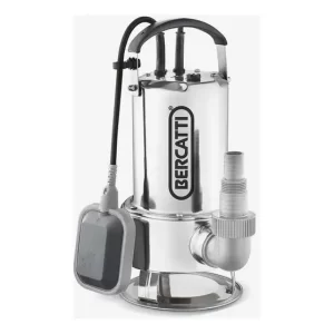 Bomba Sumergible Agua Sucia 1 Hp Ssp10 Bercatti Color Plateado