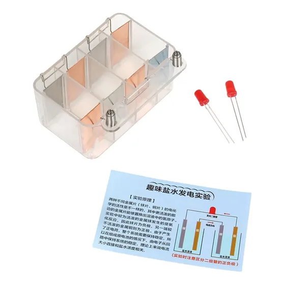 Kit De Experimentos Científicos Con Generador De Energía