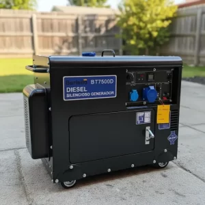 Generador Electrico Diesel 7.500w Cerrado - Barletta
