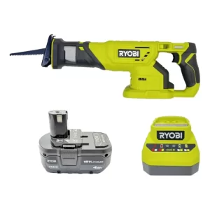 Ryobi Kit De Sierra De Sierra Inalámbrica De 18 Voltios Con