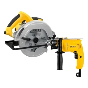 Sierra Circular 1600w + Taladro Perc. 600w Stanley Sc16-sdh6