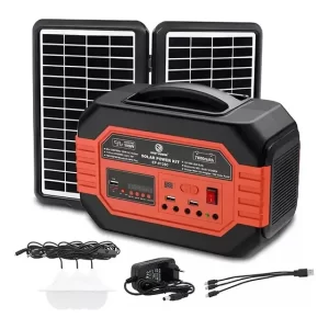 Generador Energia Multiuso Bateria Carga Solar Ampolleta Usb