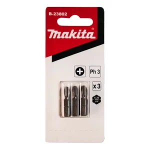 Punta De Atornillar Ph3x25mm 3 Pzas - Makita