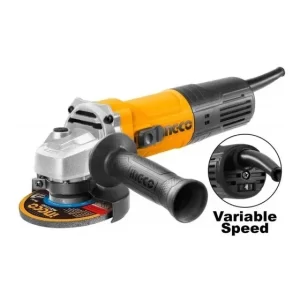 Esmeril Angular Ingco 900W Velocidad Variable