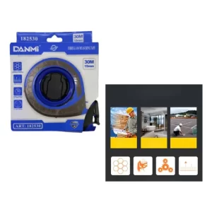 Huincha de Medir Danmi 30m Plegable Profesional
