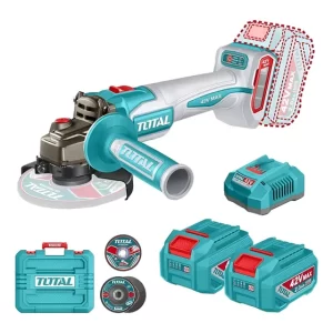 Esmeril Angular Inalámbrico 42V Total + 2 Bat Tagli4108112