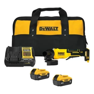 Kit Esmeril Angular Dewalt 20V 4.5" DCG408P2