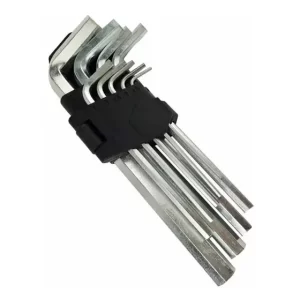 Set Llaves Allen Carpintería 9 Piezas