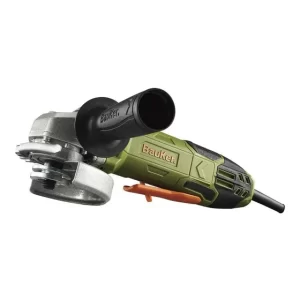 Esmeril Angular Eléctrico Bauker 4.5" 820W 11000RPM Verde