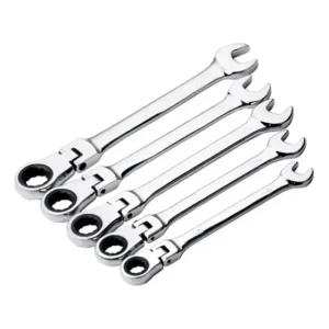 Set Llaves Trinquete Flexible y Llaves Allen