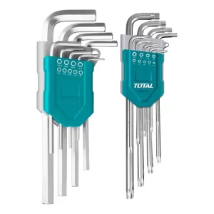 Set 18 Llaves Allen y Torx Total Industrial