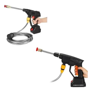 Pistola Hidrolavadora Inalámbrica 15000mAh Maleta
