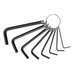 Set 8 Llaves Allen Pretul 1.5-6mm Llavero