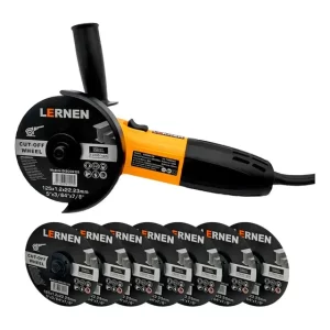 Esmeril Angular Lernen 125mm 720W + Discos