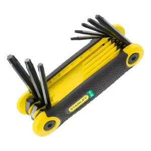 Set 8 Llaves Allen Torx Stanley T9-T40 69266