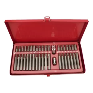 Kit 40 Puntas Llaves Allen y Torx Corto/Largo
