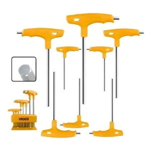 Set 8 Llaves Allen Tipo T 2-10mm Ingco