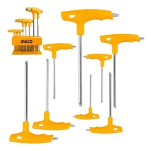 Set 8 Llaves Allen Ingco Tipo T Torx T10-T50