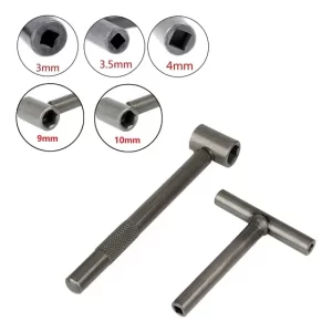 Llave T 3-10mm Tornillos Válvula y Llaves Allen