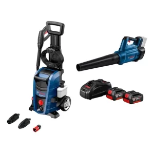 Hidrolavadora Bosch GHP180+Soplador+Cargador+2Bat