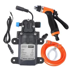 Kit Hidrolavadora 12V con Bomba Eléctrica Auto