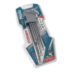 Set 9 Llaves Allen Estrella Torx Total