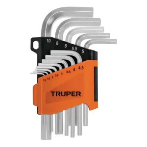 Juego 13 Llaves Allen Truper 15542 Plata