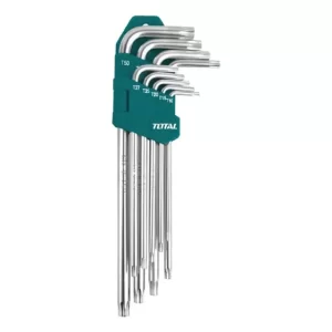 Juego 9 Llaves Allen Estrella Torx Total