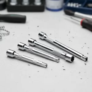 Set Extensión Conectores Cromo y Llaves Allen