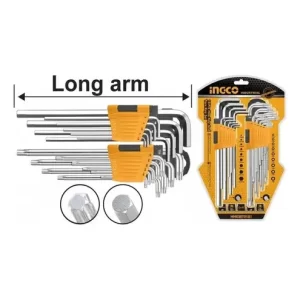 Set 18 Llaves Allen y Torx Ingco HHKSET0181