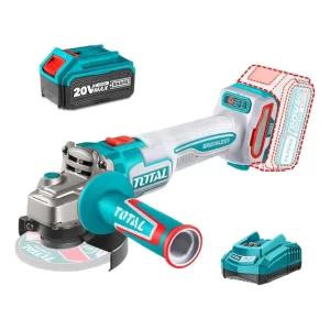 Esmeril Angular 115mm 20V Total Tagli27153 + Bat y Cargador