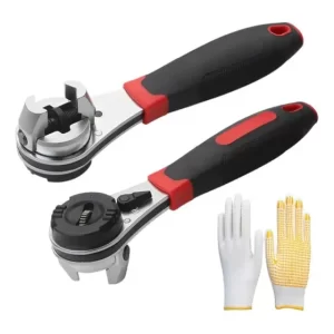 Set 2 Llaves de Trinquete Ajustable Szhdxsy