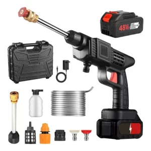Hidrolavadora Portátil Recargable Auto 13pcs c/Espuma