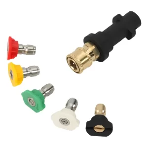 Juego Adaptador de Hidrolavadora 1/4 de Pulgada